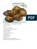 Recetas Galletitas saludables 