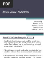 Download small scale industry presentation by Anusha Phayde SN51293135 doc pdf
