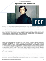 La Democracia Según Alexis de Tocqueville