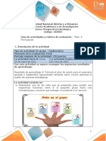 Guia de Actividades y Rúbrica de Evaluación - Unidad 2-Diseñando Escenarios Futuros-Fase 4 - Formulaciòn