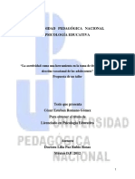 Universidad Pedagógica Nacional Psicología Educativa