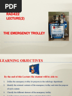 Emergency Trolley | PDF | Medical Treatments | Health Sciences