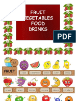 Fruit Vegetables Food Drinks Part 1