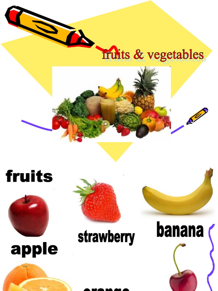 Fruits and Vegetables PDF