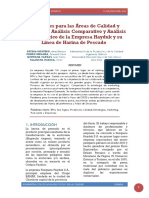 Directrices para Las Áreas de Calidad y Producción, Análisis Comparativo y Análisis Metodológico de La Empresa Hayduk .