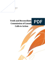 Truth and Reconciliation Commission of Canada's Calls to Action