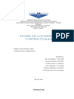 TEORÍA DE LOS RIESGOS CONTRACTUALES Obligaciones II