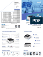 Common Clinical Diseases: FIA Meter II Plus SE