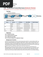 17.7.6 Lab - Troubleshoot Connectivity Issues - ILM