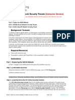 16.2.6 Lab - Research Network Security Threats - ILM