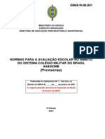 Normas Avaliação Escolar Sistema Colégio Militar Brasil (NAESCMB