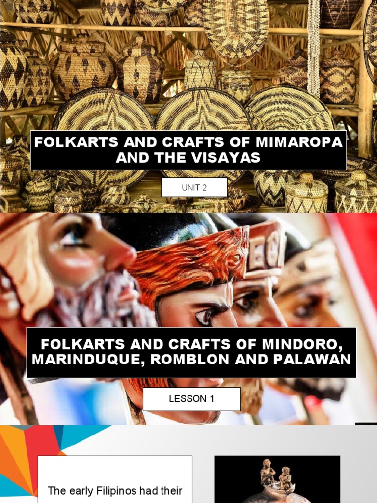 Folkarts and Crafts of Mindoro, Marinduque Romblon and Palawan PDF