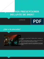 Cómo Nos Presentamos Delante de Dios