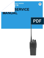 Motorola CP200d Service Manual