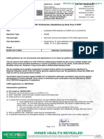 Sars-Cov-2 (Covid 19) Detection (Qualitative) by Real Time RT PCR