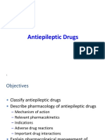 Antiepileptic Drugs Mechanisms Classification Indications