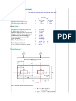 DESIGN OF COMBINED FOOTING (Slab