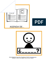 Agenda Diaria Personal Escrita Aula-Casa