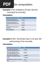 Health and Education Cess Calculation Guide | PDF