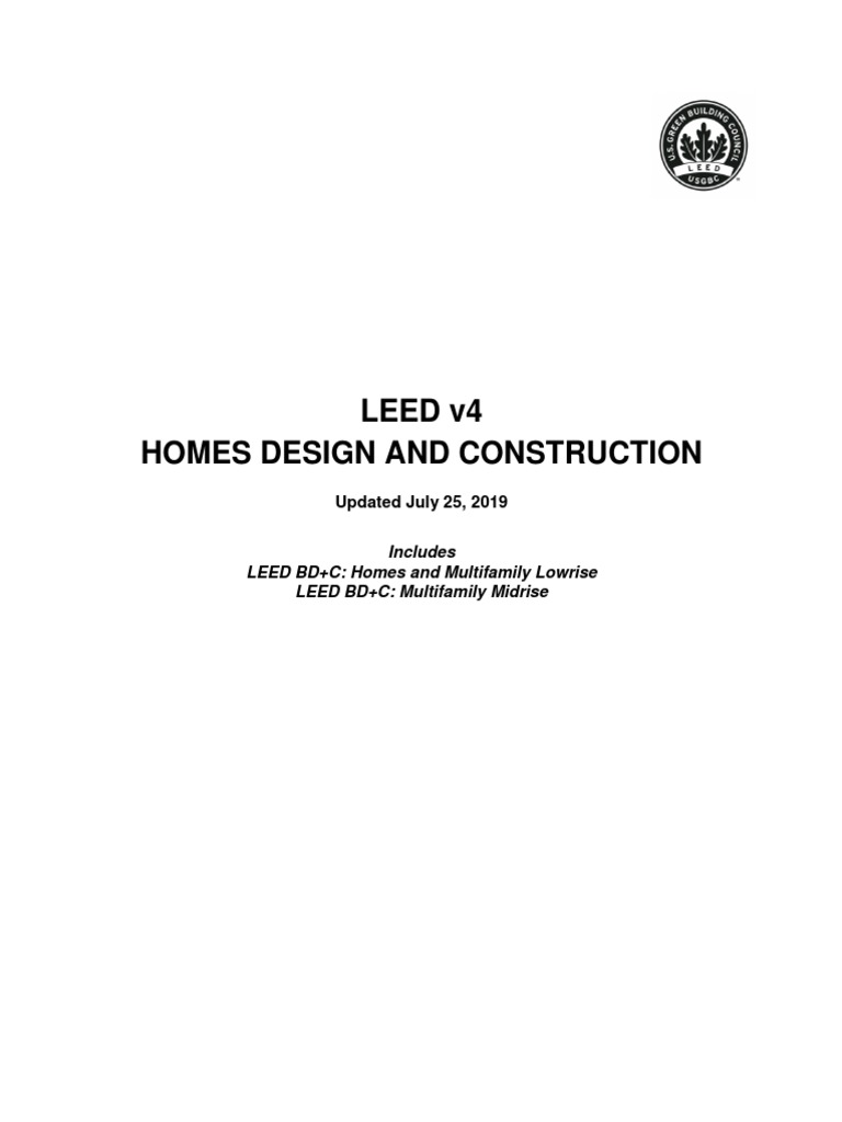 Leed V4: Homes Design : LEED v4: Neighborhood Development Guide – GLGT