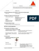 Sikaflex®-221: Safety Data Sheet