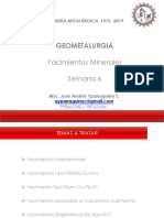 Yacimientos epitermales: características y diferencias entre alta y baja sulfuración