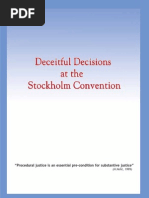 Download Deceitful Decisions at Stockholm Convention by shreeramkannan SN51294988 doc pdf