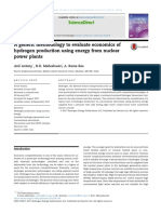 1-S2.0-S0360319916318936-Main - A Generic Methodology To Evaluate Economics of Hydrogen Production Using Energy From Nuclear Power Plants