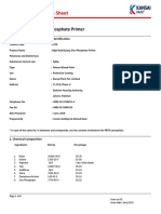 Material Safety Data Sheet: KAN-HB Epoxy Zinc Phosphate Primer