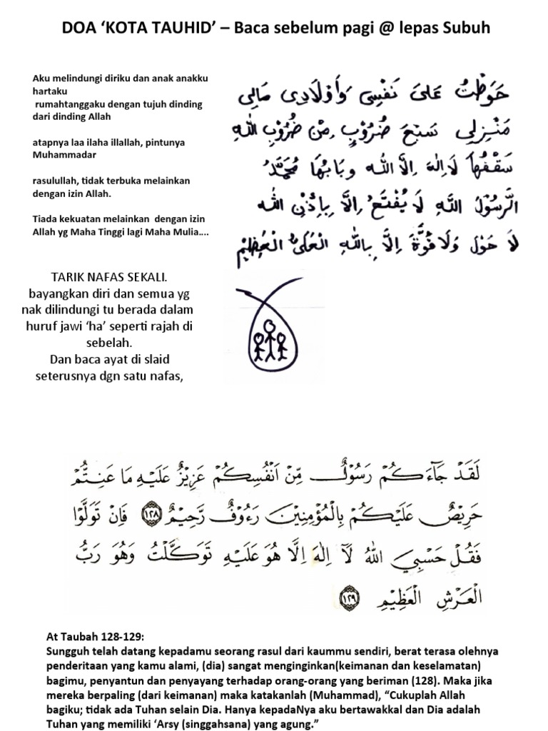 Doa Kota Tauhid Pdf