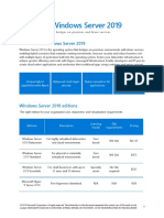 Windows Server 2019 Licensing Datasheet en US