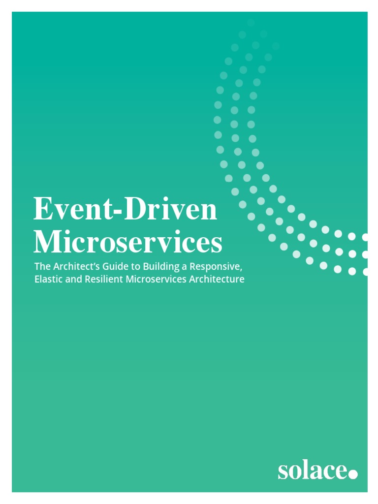Event-Driven Microservices | PDF | Cloud Computing | Internet Of Things