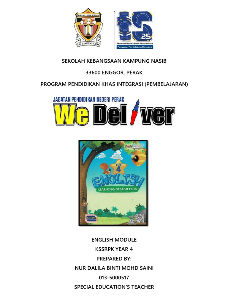 Year 4 English Module Food Delights Pdf Information Human Nature