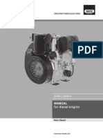 Manual: For Diesel Engine