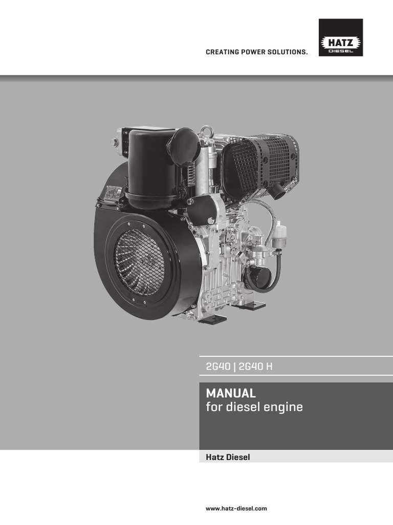 Manual: For Diesel Engine | PDF | Motor Oil | Safety