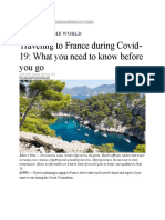 Traveling To France During Covid-19: What You Need To Know Before You Go