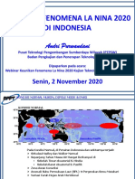 Pres Keunikan La Nina 2020 Di Indonesia Andri