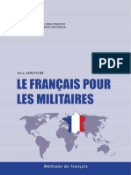 Jarutiene Asta Le Francais Pour Les Militaires Methode de FR