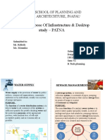Topics: Purpose of Infrastructure & Desktop Study - PATNA: School of Planning and Architechture, Jnafau