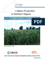 Guide To Maize Production in Northern Nigeria: A.Y. Kamara, N. Kamai, L.O. Omoigui, A. Togola, F. Ekeleme, J.E. Onyibe