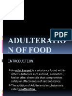 Adulteration of Food: Effects and Precautions