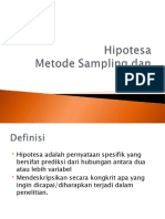 Data Dan Metode Sampling