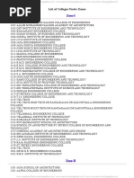 Engineering Course Codes List | PDF | Engineering | Computing