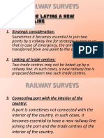 Reasons For Laying A New Railway Line