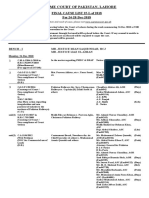 Final Cause List - 25 - L - From 24-Dec-18 To 28-Dec-18