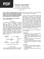 Genetic Algorithms: Jaume I University - Intelligent Systems (EI1028)