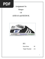 72433308 Adidas and Reebok Merger