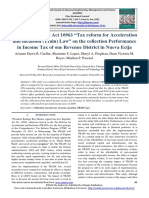 11 Ijaems - Effect of Republic Act 10963 "Tax Reform For Acceleration and Inclusion (Train) Law" On The Collection Performance in Income Tax of One Revenue District in Nueva Ecija2021