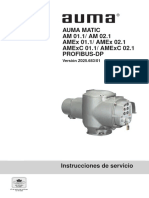 AUMA Matic Profibus Español