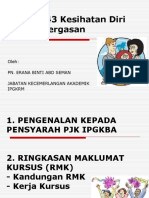 Definisi Kesihatan Diri